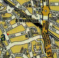 Map of the neighbourhood